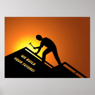 Roofing Poster