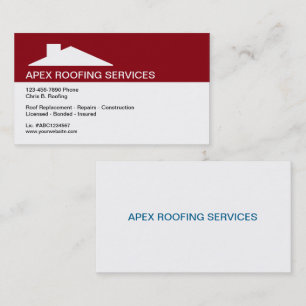 Roofing Service Business Cards