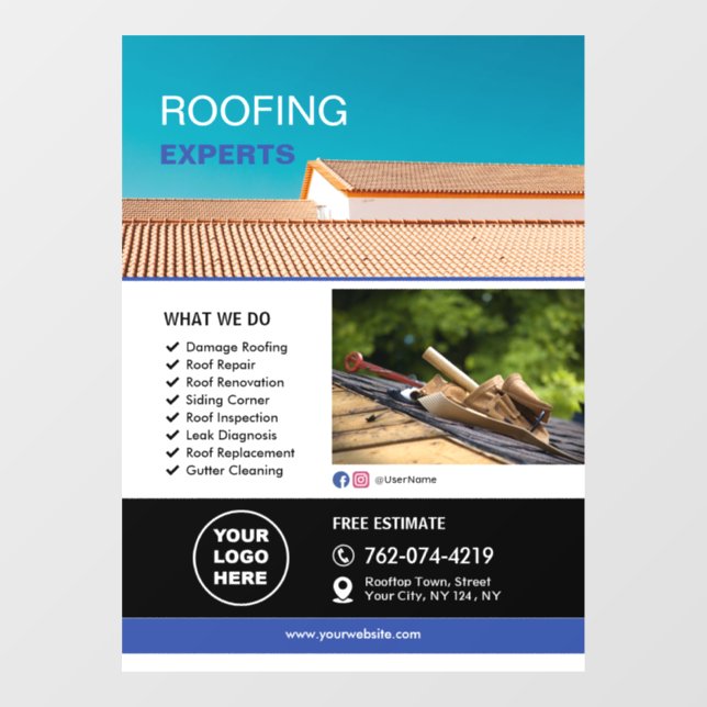 Roofing Services Custom (Sheet)