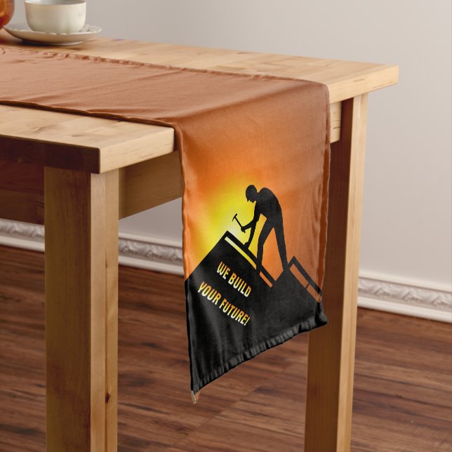 Roofing Short Table Runner (In Situ)