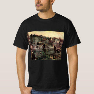 Roofs and Backs of Houses by Vincent van Gogh T-Shirt