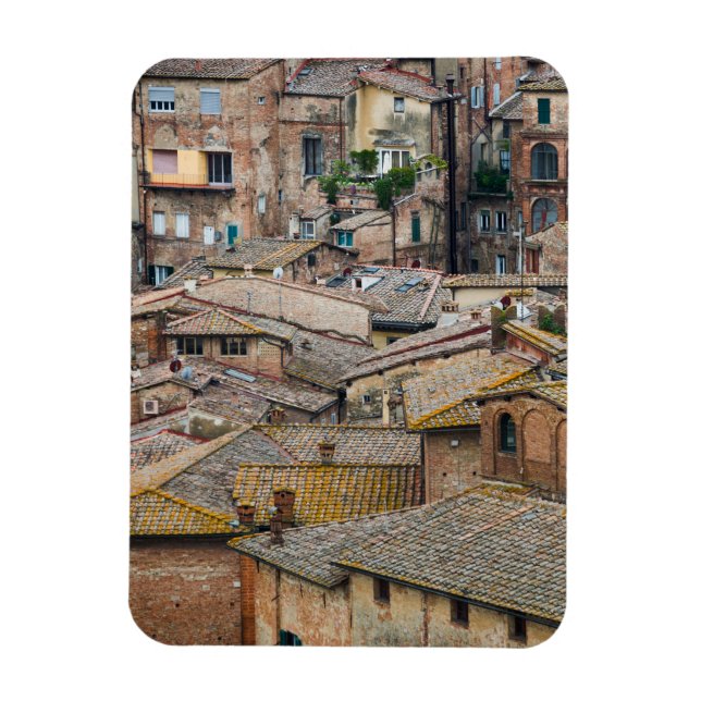 Roofs in Siena vertical magnet (Vertical)