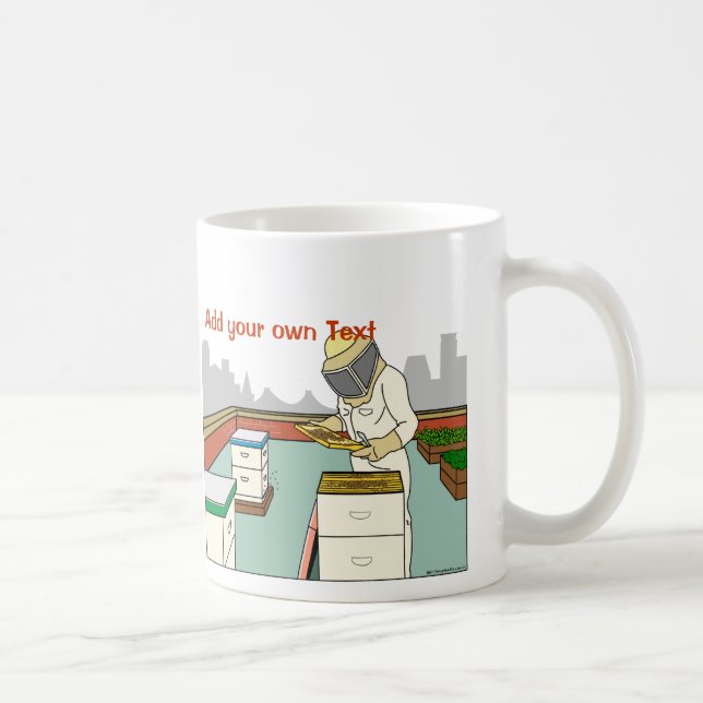 Rooftop Beekeeper - Mug (Right)