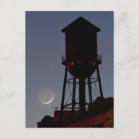 Rooftop Water Tower | Crescent Moon New Jersey