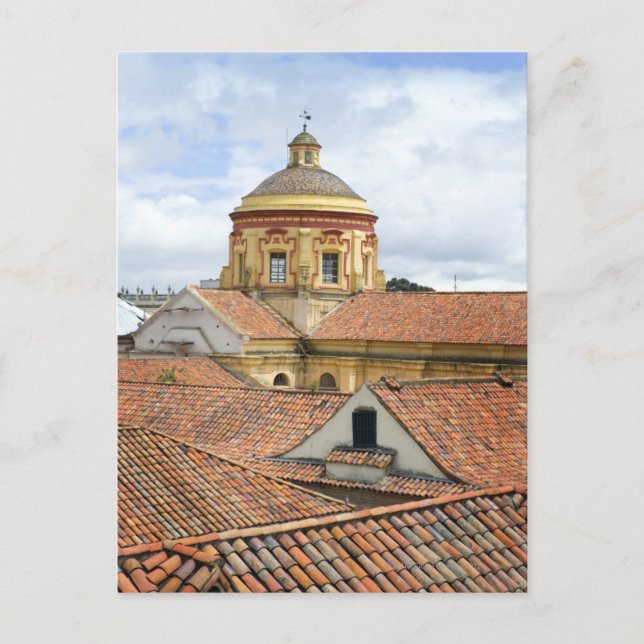 Rooftops in Bogota Postcard (Front)