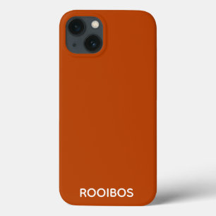 Rooibos red brown colour name Case-Mate iPhone cas 13 Case