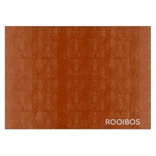 Rooibos red brown colour name cutting board