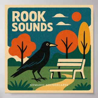 Rook Call Sound Library Album Cover Poster