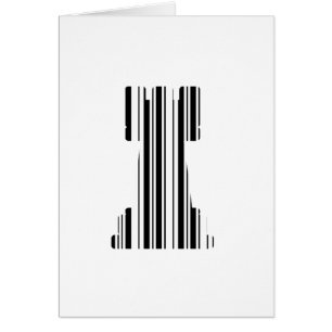 ROOK CHESS PIECE BAR CODE Game Barcode Pattern