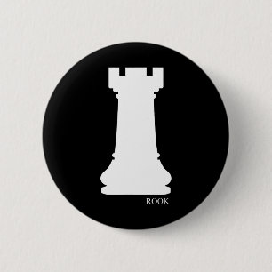 Rook Chess Piece Group Costume Chess Club Chess Bo 6 Cm Round Badge