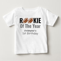 Rookie Football 1st Birthday