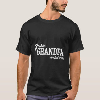 Rookie Grandpa Drafted 2020 Pregnancy Announcement T-Shirt
