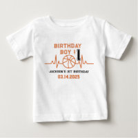 Rookie of the Year 1st Birthday Basketball 
