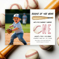 Rookie of the Year Baseball 1st Birthday Party
