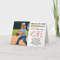 Rookie of the Year Baseball 1st Birthday Party