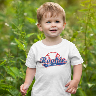 Rookie Of The Year Baseball Toddler T-Shirt