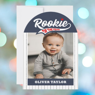 Rookie of the Year Kid's Party Photo Invitation