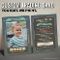 Rookie Year Baseball 1st Birthday Trading Card