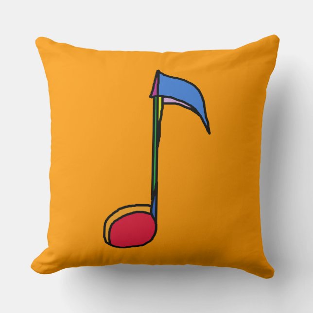 room decor music idea cushion (Front)