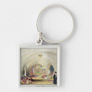 Room in an Armenian Convent, in Jerusalem (colour Key Ring