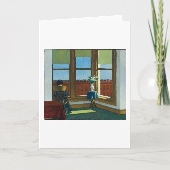 Room in Brooklyn - Edward Hopper Card (Front)