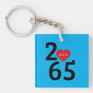 Room Number 256 in Key Ring