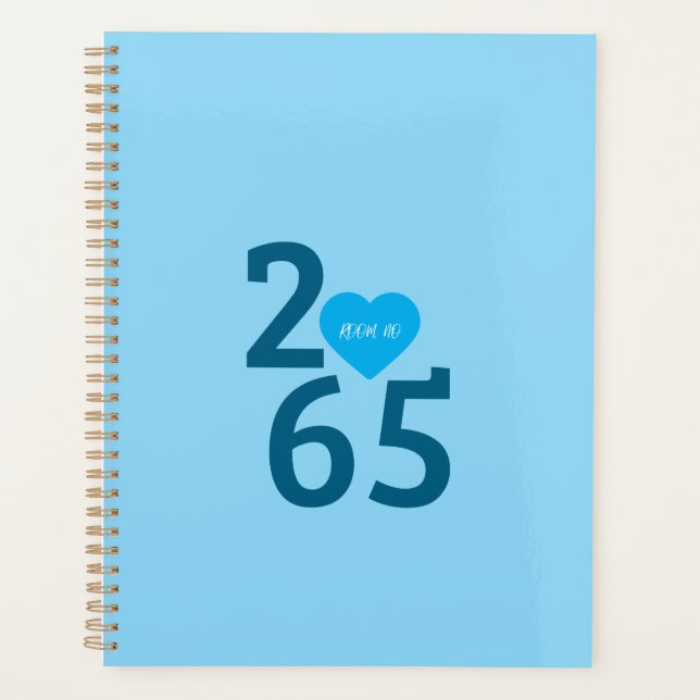 Room Number 256 in   Planner (Front)