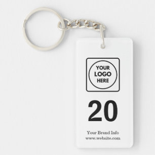 Room Number   Custom Logo Hospitality Design Key Ring