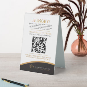 Room service food ordering hotel QR code