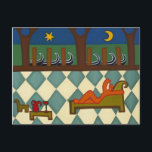 Room to Think 2006 Postcard<br><div class="desc">Room to Think  2006 (oil on linen)  Rodriguez  Cristina / Private Collection / Bridgeman Images Italy - Europe Europe</div>