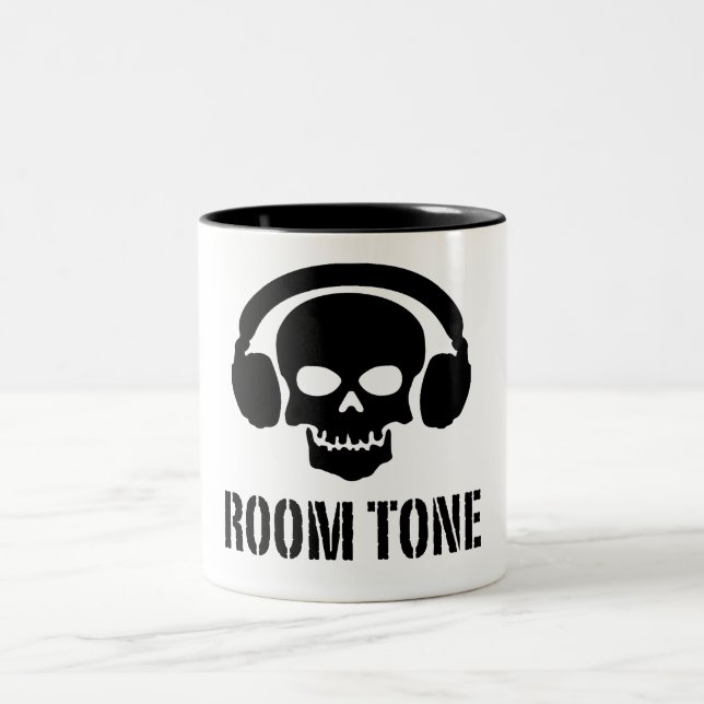 Room Tone Skull - Mug for Sound Mixers (Center)