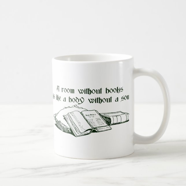 Room Without Books Coffee Mug (Right)