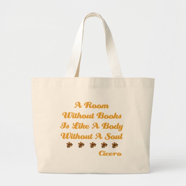 Room Without Books Tote Bag (Front)
