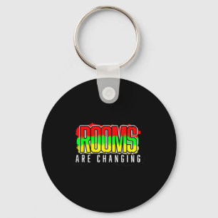 Rooms Are Changing (black History Month Collection Key Ring