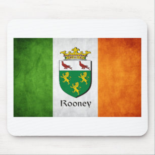 Rooney Irish Flag Mouse Pad