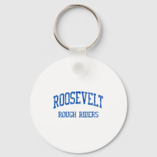 Roosevelt High School Hs Washington Dc Vintage Spo Key Ring