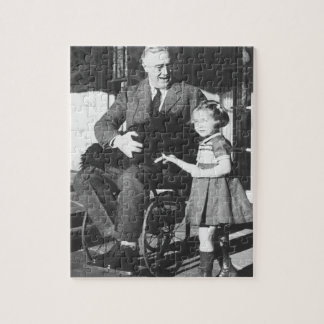 Roosevelt in a Wheelchair Jigsaw Puzzle