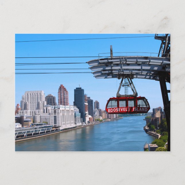 Roosevelt Island Tram Postcard (Front)
