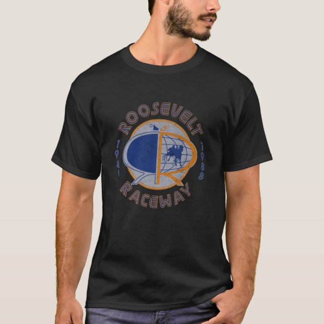 Roosevelt Raceway  T-Shirt (Front)