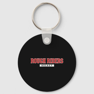 Roosevelt Rough Riders Hockey  Key Ring