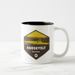 Roosevelt State Park Mississippi Two-Tone Coffee Mug