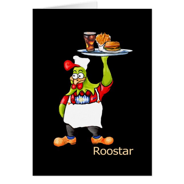 *Roostar bar's waiter* (Front)