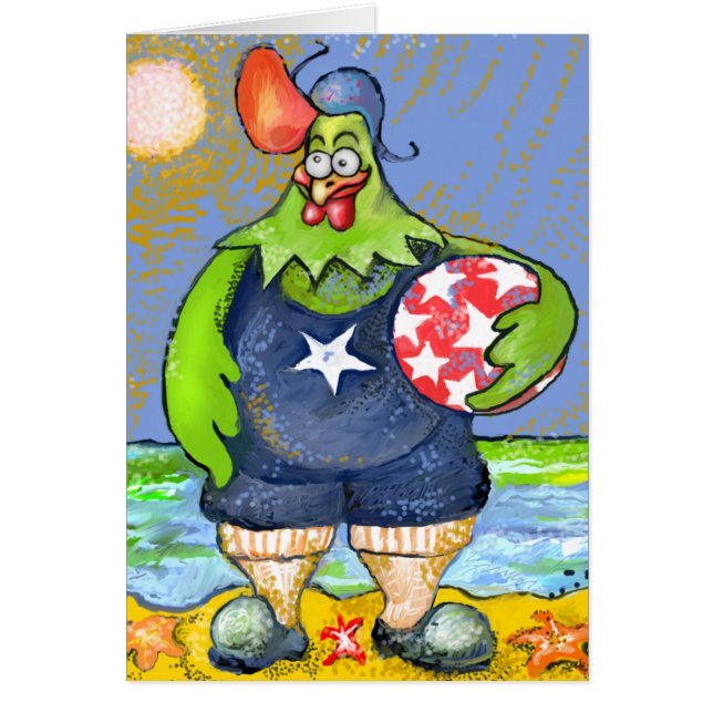 * Roostar in the beach * (Front)