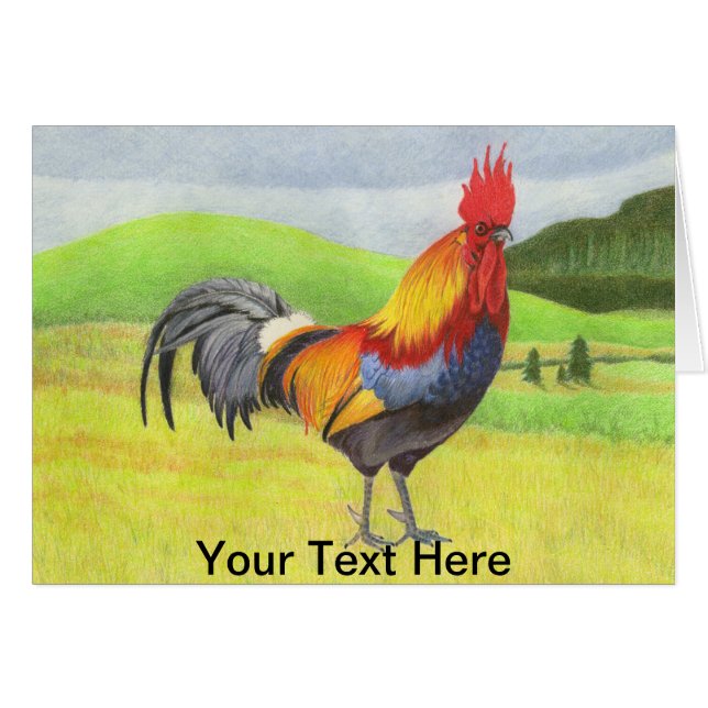 Rooster (Front Horizontal)