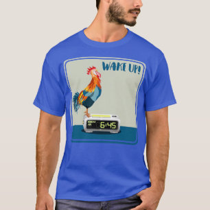 Rooster Alarm Clock T-Shirt
