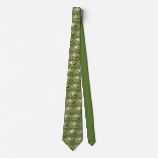 Rooster and hen tie (Front)