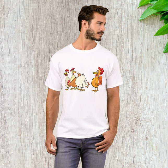 Rooster And Hens T-Shirt (Creator Uploaded)
