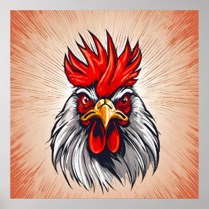 Rooster - Art Print