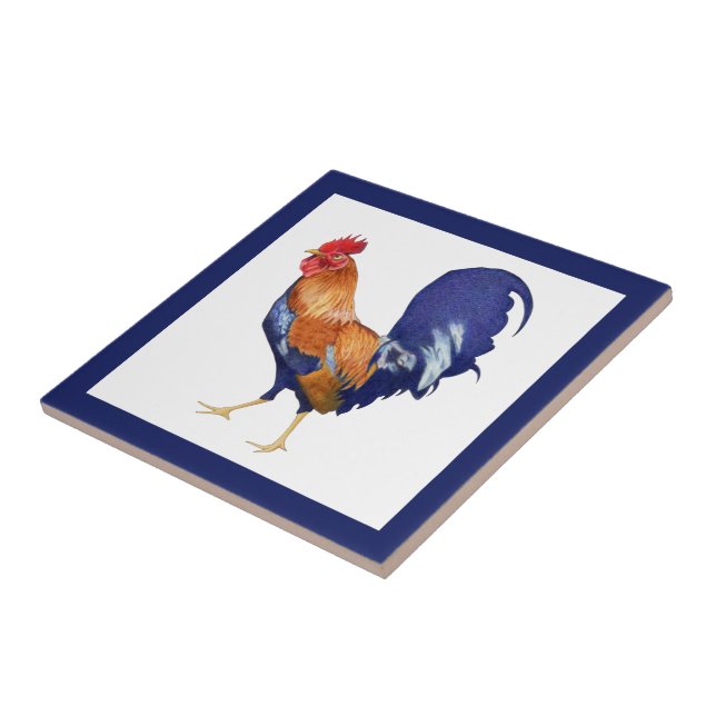 Rooster border Tile (Side)