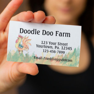 Rooster Business Card
